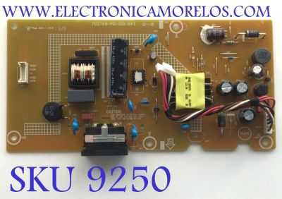 FUENTE PARA MONITOR DELL / NUMERO DE PARTE GH511GQD1 / 715G7416.P01-000-0H1S / NUMERO DE PANEL LM270WF7 (SL)(A1) / MODELO SE2717HC